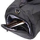 Спортивна сумка текстильна Vintage 20640 Чорна, фото 7