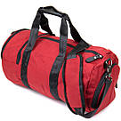 Спортивна сумка текстильна Vintage 20642 Малинова, фото 2