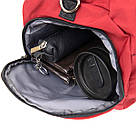 Спортивна сумка текстильна Vintage 20642 Малинова, фото 6