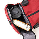 Спортивна сумка текстильна Vintage 20642 Малинова, фото 8