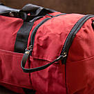 Спортивна сумка текстильна Vintage 20642 Малинова, фото 10