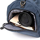 Спортивна сумка текстильна Vintage 20644 Синя, фото 7