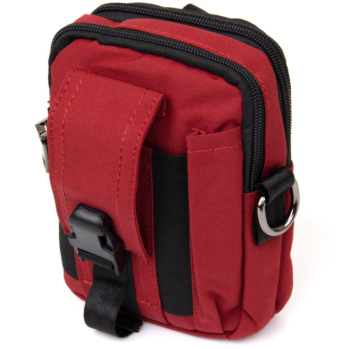 Сумка на пояс нейлон Vintage 20647 Червона, фото 1