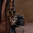 Сумка на пояс нейлон Vintage 20648 Коричнева, фото 10