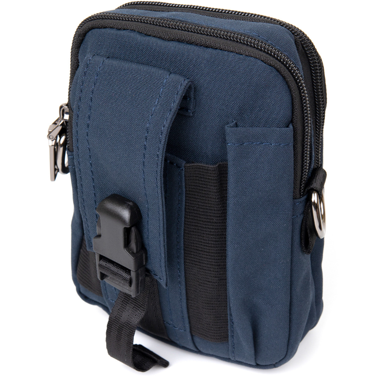 Сумка на пояс нейлон Vintage 20649 Синя, фото 1