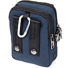 Сумка на пояс нейлон Vintage 20649 Синя, фото 2