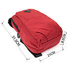 Сумка через плече нейлон Vintage 20629 Червона, фото 4