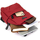 Сумка через плече нейлон Vintage 20629 Червона, фото 8