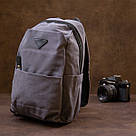 Сумка через плече нейлон Vintage 20630 Сіра, фото 9