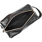 Шкіряна чоловіча косметичка GRANDE PELLE 11415 Чорний, фото 5