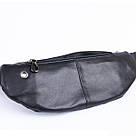 Поясна сумка з натуральної шкіри Vintage 20343 Чорна, фото 5