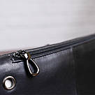 Поясна сумка з натуральної шкіри Vintage 20343 Чорна, фото 9