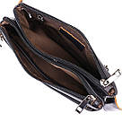 Чоловіча сумка на пояс із натуральної шкіри Vintage 20474 Чорний, фото 6