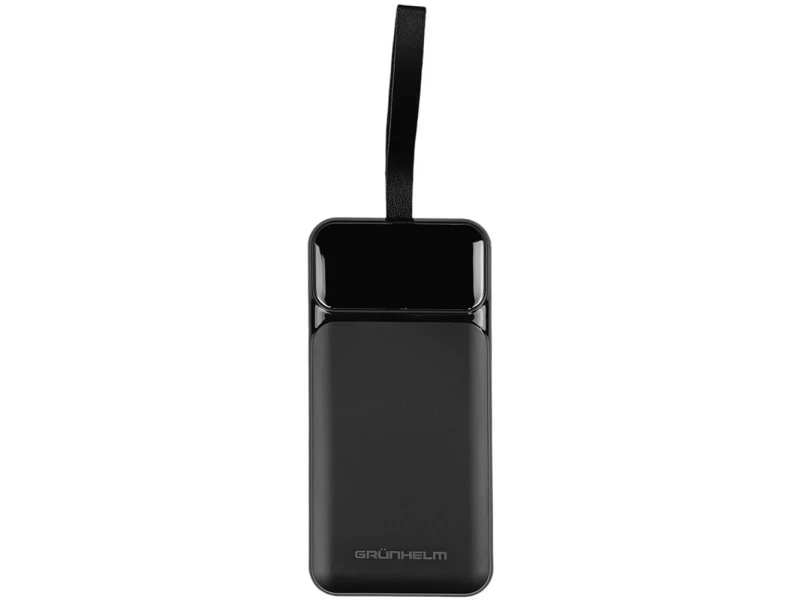 Зовнішній акумулятор (Power Bank) Grunhelm 40000mAh 22.5W Black (GP-40BQC)
