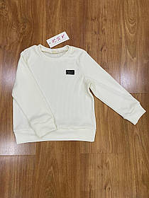 Молочний батник для дівчаток р.116/140; Гурт. Україна