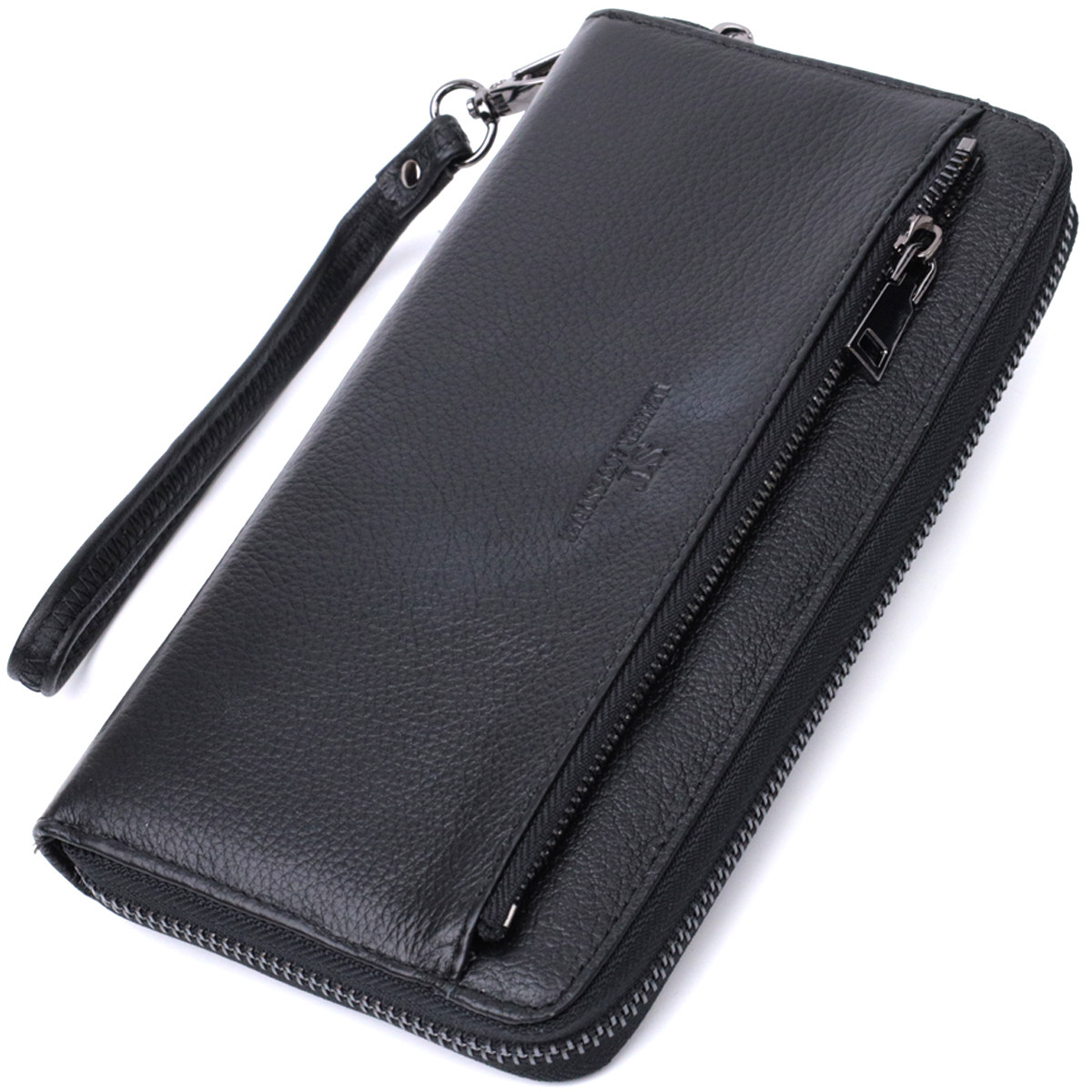 Зручний клатч для чоловіків із натуральної шкіри ST Leather 22681 Чорний, фото 1