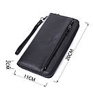 Зручний клатч для чоловіків із натуральної шкіри ST Leather 22681 Чорний, фото 3