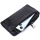 Зручний клатч для чоловіків із натуральної шкіри ST Leather 22681 Чорний, фото 6