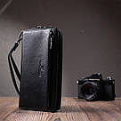 Зручний клатч для чоловіків із натуральної шкіри ST Leather 22681 Чорний, фото 9