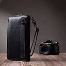 Зручний клатч для чоловіків із натуральної шкіри ST Leather 22681 Чорний, фото 10