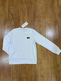 Білий батник для дівчаток р.116/140; Гурт. Україна