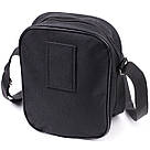 Чоловіча компактна сумка з якісного поліестеру FABRA 22578 Чорний, фото 4