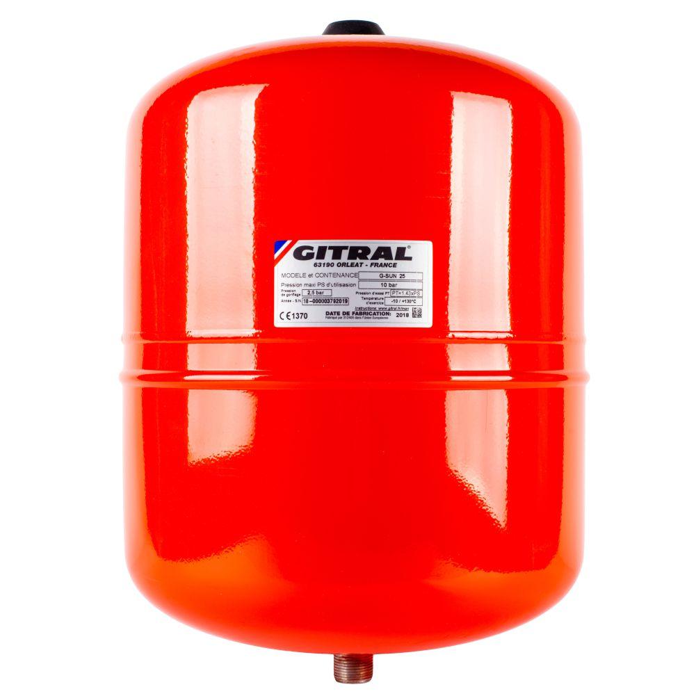 Бак Gitral G-Sun 25 літрів розширювальний, фото 1