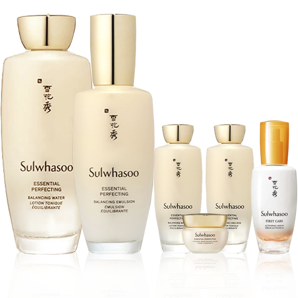 Потужне зволоження – набір косметичних засобів Sulwhasoo Essential Perfecting Daily Routine Set 318 ml