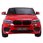 Дитячий двомісний електромобіль ліцензія BMW Х6 JJ2168, фото 10