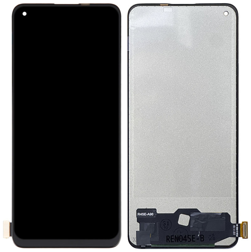 Дисплей + сенсор для Realme 8 / 8 Pro Black (TFT)