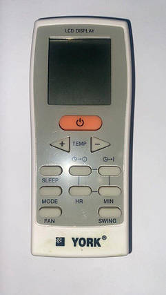 Пульт для кондиціонера York GZ-12A-E1, фото 2
