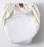 Тренувальні трусики для дітей  | багаторазові підгузки, розмір  80см  (5-9кг), 1шт (бежевий ведмедик), фото 2