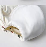 Тренувальні трусики для дітей  | багаторазові підгузки, розмір  80см  (5-9кг), 1шт (бежевий ведмедик), фото 3