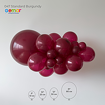 GEMAR-ДЖ 10" G90 047 Пастель Бургундія | Standard Burgundy, фото 4
