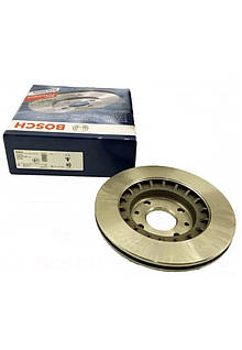 Диск гальмівний передній Bosch для ваз 2110 2111 2112 2170 1118 2190 R14 вентильований (0 986 479 346) tt.