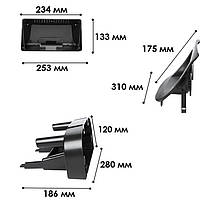 Перехідна рамка 9" Lesko Renault Kangoo 2013+ (6680) Рено, фото 4