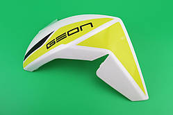 Pantera 200 S/N пластик - бака паливного правий, БІЛИЙ з наклейкою, YT-359023