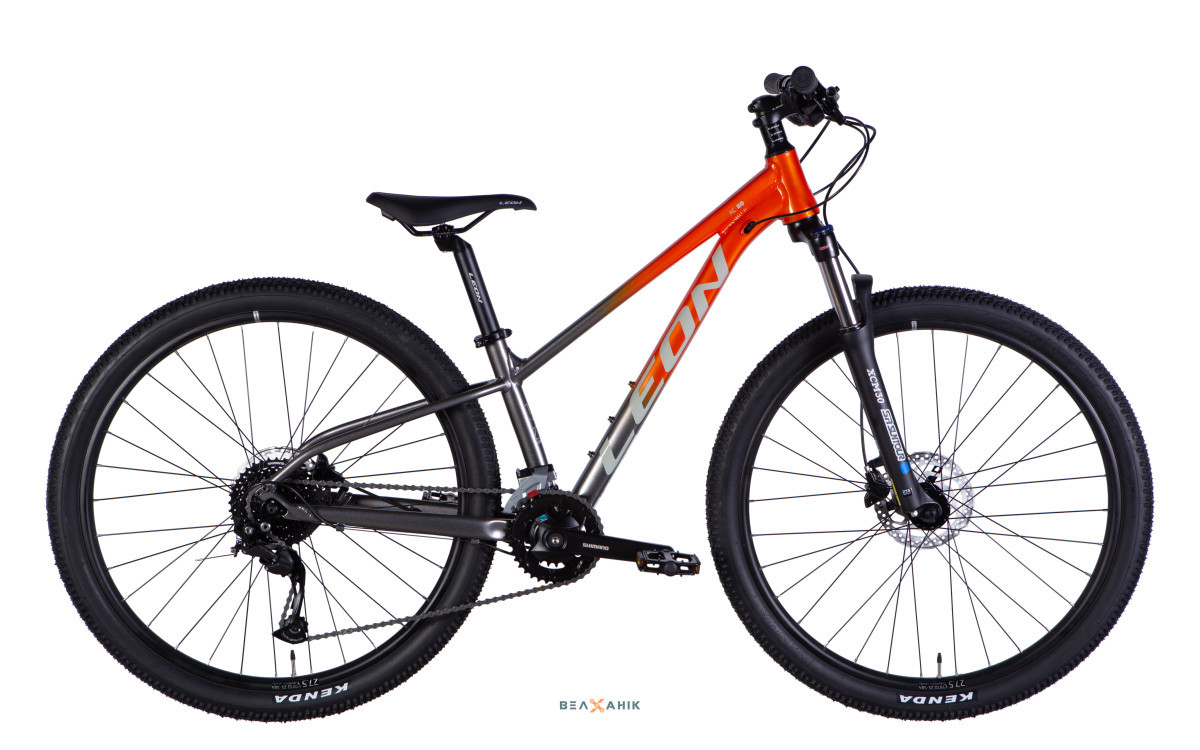 Велосипед 27,5/quot; LEON XC 80 HDD (рама 13/quot;) AL помаранчево-сріблястий, фото 1