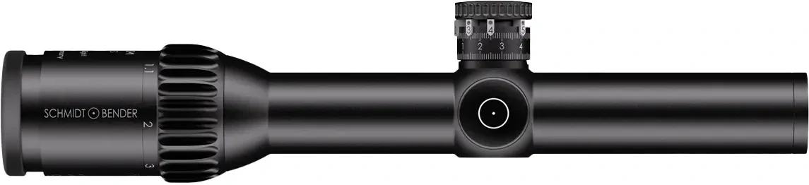 Прилад оптичний Schmidt & Bender Exos LM 1-8x24 мм F1 сітка CQB2 з підсвіткою, фото 1