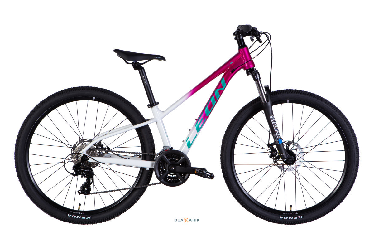 Велосипед 27,5/quot; LEON XC 105 DD CS (рама 13/quot;) AL рожево-білий, фото 1