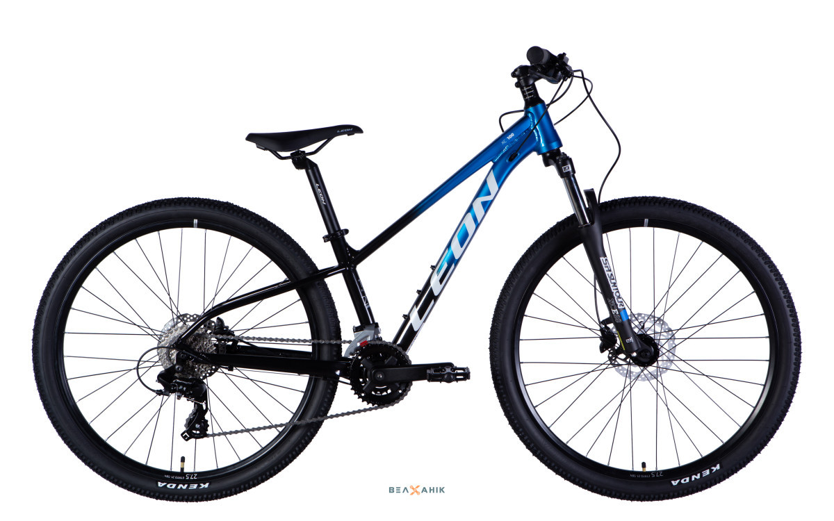 Велосипед 27,5/quot; LEON XC 100 HDD (рама 13/quot;) AL синьо-чорний, фото 1