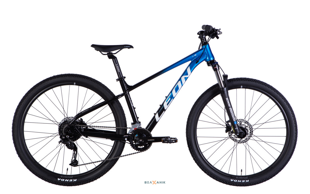 Велосипед 27,5/quot; LEON XC 80 HDD (рама 16/quot;) AL синьо-чорний, фото 1