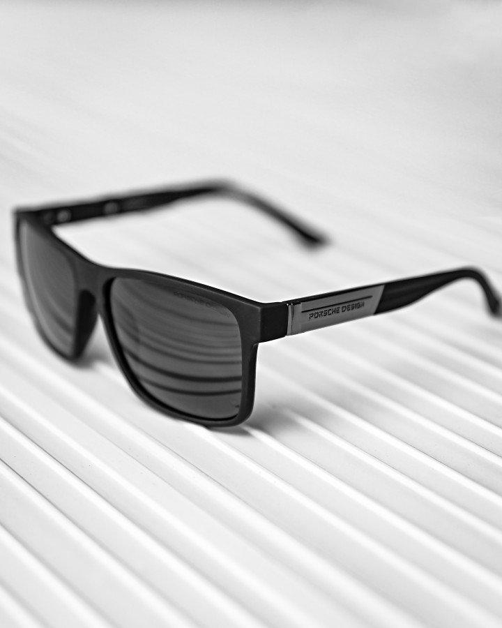 Чоловічі сонцезахисні окуляри Porsche Design Black, фото 1