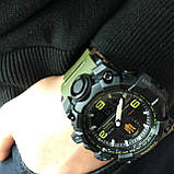 Чоловічі водостійкі спортивні тактичні наручні годинники SKMEI, Хороші чоловічі годинники фірма CN-24, фото 4