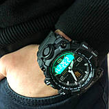 Годинники туристичні для виживання SKMEI, Чоловічі водонепроникні спортивні наручні годинники skmei AD-53, фото 9