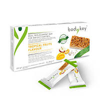 Батончик для заміни прийомів їжі зі смаком тропічних фруктів bodykey від Nutrilite Нутрілайт