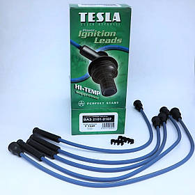 Провід високовольтні для ВАЗ 2101, 2102, 2103, 2104, 2105, 2106, 2107 (силікон T134H) TESLA aR.