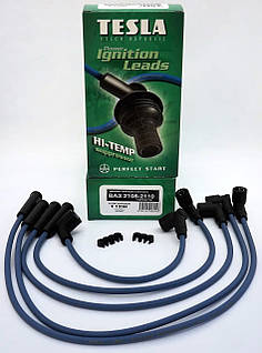 Провід високовольтний для Ваз 2108,2109, 21099 (карб. силікон T135H) TESLA aR.
