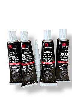 Герметик-прокладки 33 STANDARD 30гр. - чорний aR.