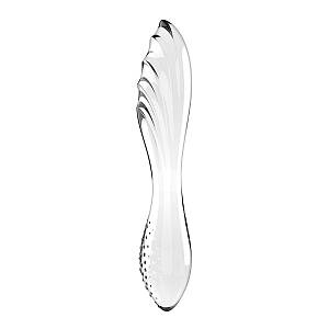 Скляний фалоімітатор Satisfyer Dazzling Crystal 1 Transparent прозорий
